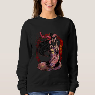 Sudadera Futakuchi Onna Monstruo Yokai Mitología Japonesa A