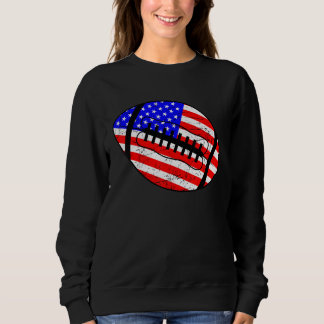Sudadera Fútbol 4 De Julio Bandera Estadounidense Deportiva