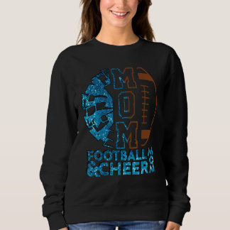 Sudadera Fútbol Alegre A La Madre De Ambos Desordenados Bun