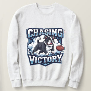 Sudadera Fútbol Americano Persiguiendo la Victoria