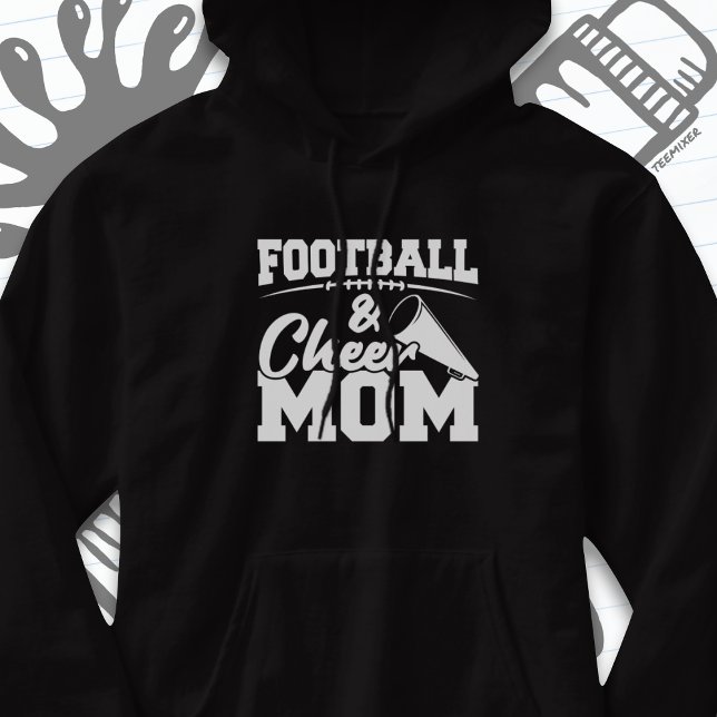Sudadera Fútbol anima a la escuela secundaria Mom (Subido por el creador)