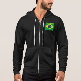 Sudadera Fútbol Brasil 2022 con bandera