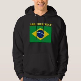 Sudadera Fútbol Brasil 2022 con bandera