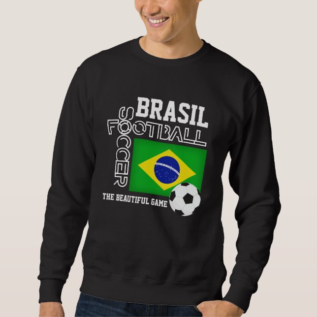 Sudadera Fútbol Brasil BRASIL (Anverso)