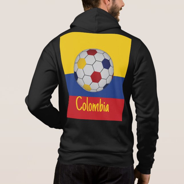 Sudadera Fútbol Colombiano (Reverso)