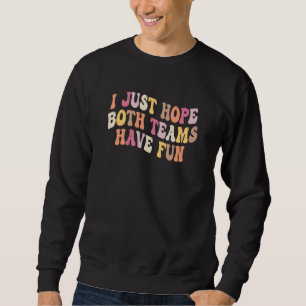 Sudadera Fútbol con estilo genial, solo espero que ambos eq