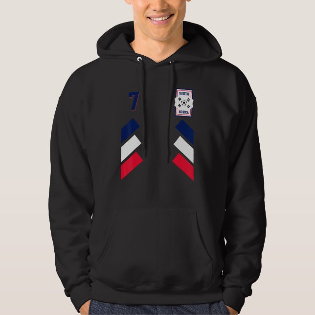 Sudadera Fútbol coreano Retro7 Corea del Sur (Anverso)