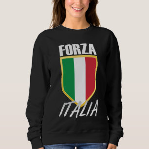Sudadera Fútbol de Bandera Italiana Forza Italia