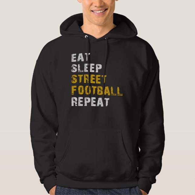 Sudadera fútbol de la calle de dormir (Anverso)