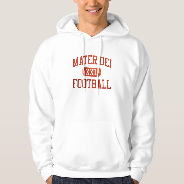 Sudadera Fútbol de los monarcas de Mater Dei (Anverso)