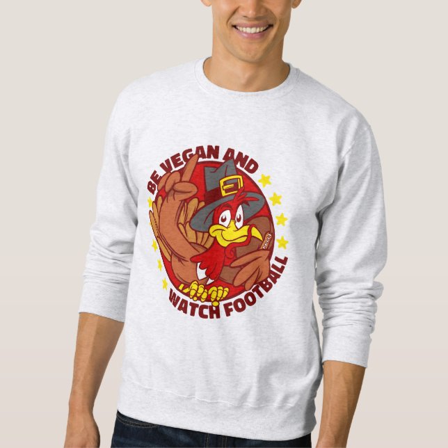 Sudadera fútbol de turquía con acción de gracias y felicida (Anverso)