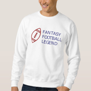 Sudadera Fútbol deportivo azul y rojo