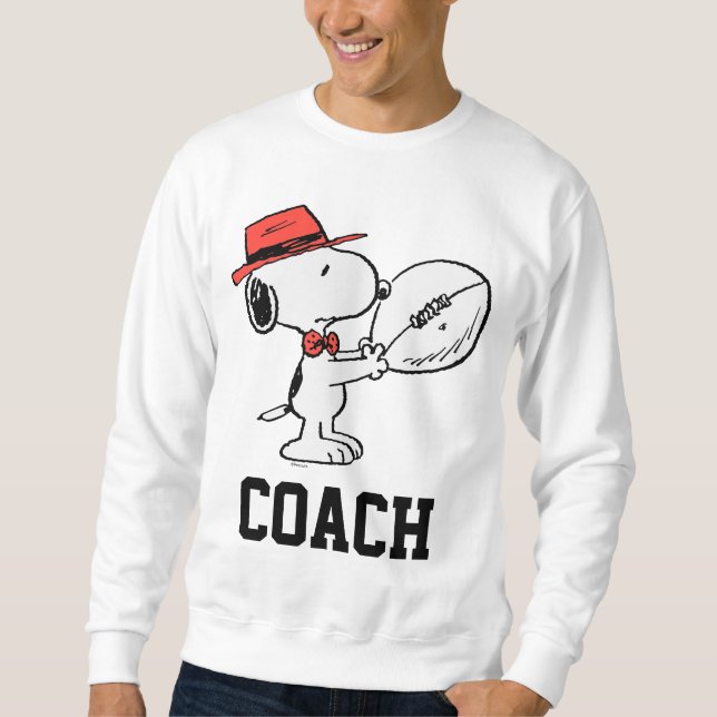 Sudadera Fútbol deportivo Snoopy Varsity (Anverso)