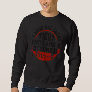 Sudadera Fútbol divertido, Me Encantan Los Grandes Sacos Lo