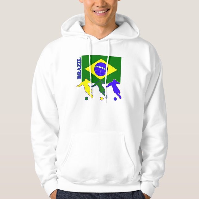 Sudadera Fútbol el Brasil (Anverso)