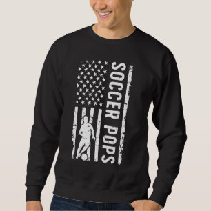 Sudadera Fútbol Empieza Abuelo De Un Jugador De Fútbol Pops