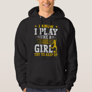 Sudadera Fútbol Mamá Sé Que Juego Como Chica