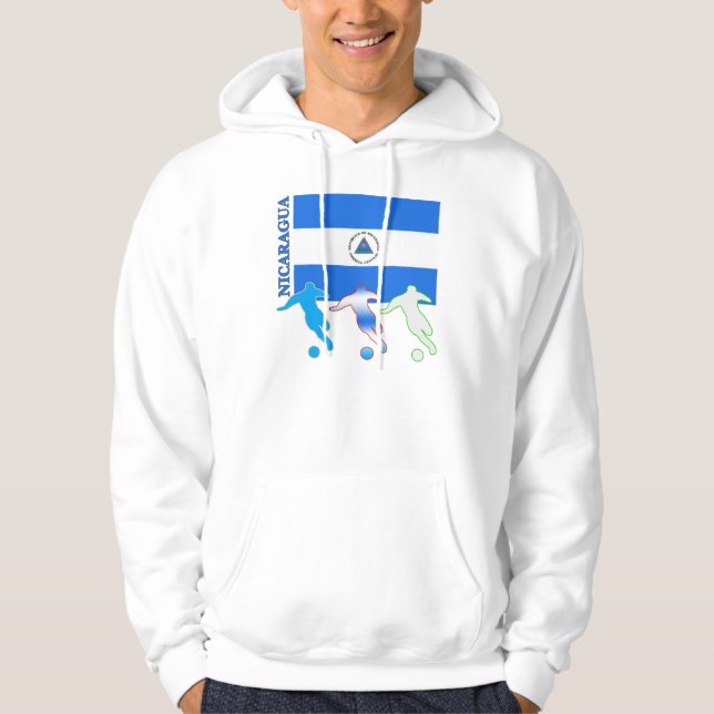 Sudadera Fútbol Nicaragua (Anverso)