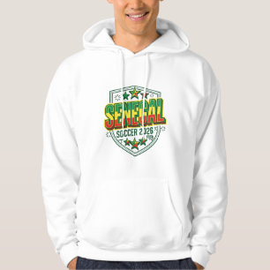 Sudadera Fútbol Senegal 2026 Fútbol Negrita Tipografía País