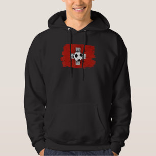 Sudadera Fútbol Suizo Bandera De Suiza