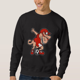 Sudadera Fútbol suizo de Dabbing TRex Dino Dab Fútbol Suiz