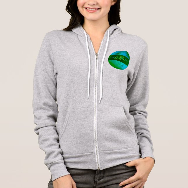 Sudadera Fútbol Verde Neón (Anverso)
