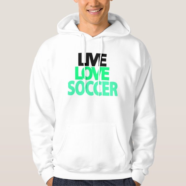 Sudadera Fútbol vivo del amor (Anverso)