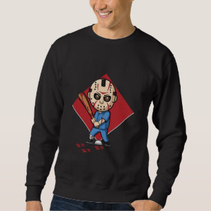 Sudadera Futbolista De Béisbol Horror