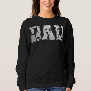 Sudadera Futbolista de la familia Vintage Soccer Dad Spo