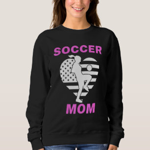 Sudadera Futbolista De La Madre Fútbol Jugadora Mamá Fútbol