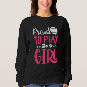 Sudadera Futbolista De Softball Femenino Y Chicas