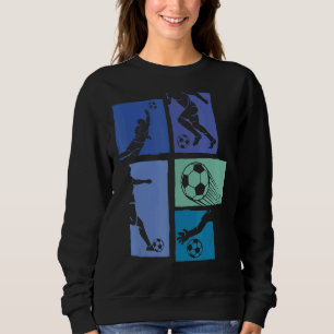 Sudadera Futbolista del Jugador del Jugador del fútbol del 