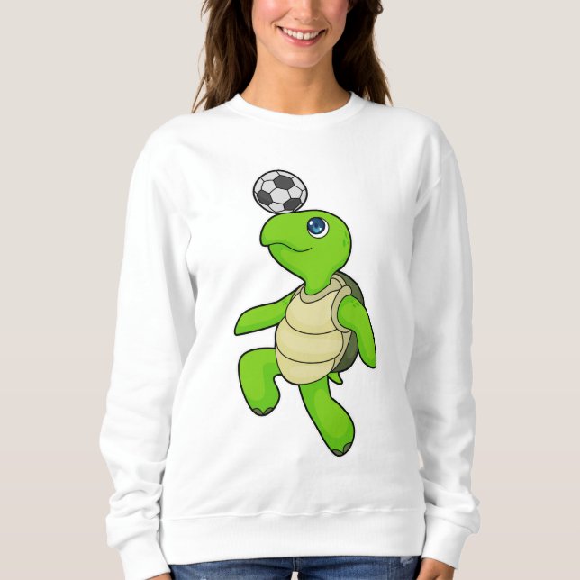 Sudadera Futbolista del Turtle Soccer (Anverso)