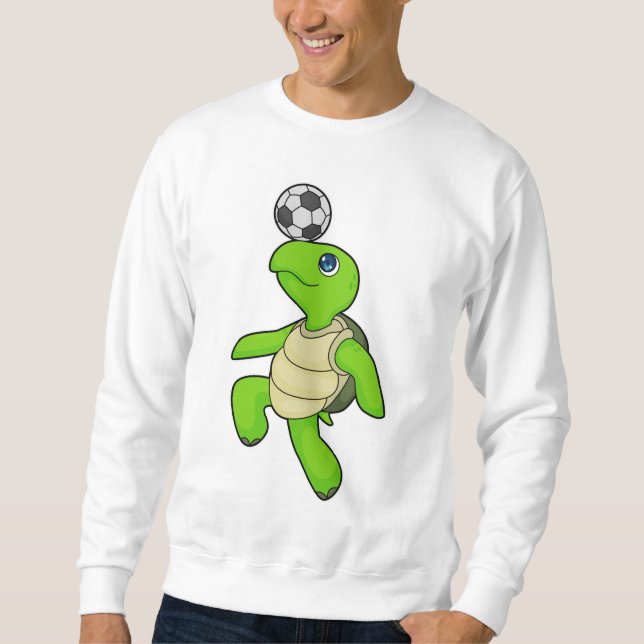 Sudadera Futbolista del Turtle Soccer (Anverso)