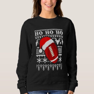Sudadera Futbolista estadounidense gracioso Navidades suéte