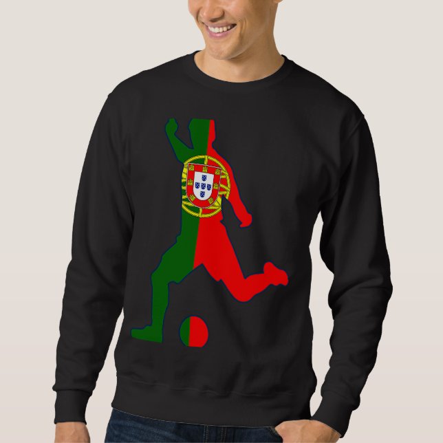 Sudadera Futbolista portugués (Anverso)