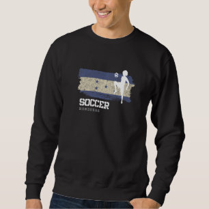 Sudadera Futbolistas mujeres de la bandera de Honduras Chic