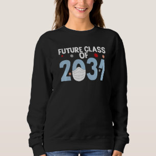 Sudadera Futura Clase De 2031 Cuta Tercer Grado