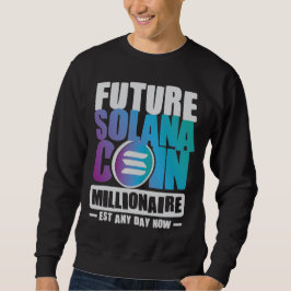 Sudadera Futura moneda de la SOLANA Millionaire Hoodie