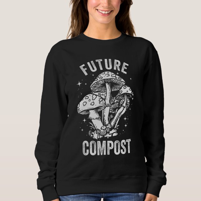 Sudadera Future Compost Expert Composter Composting Worms (Anverso)