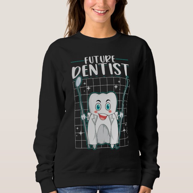 Sudadera Future Dentist Dentistry Dental Student Kids (Anverso)