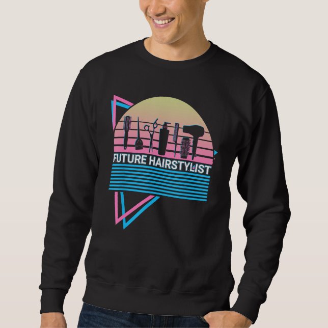 Sudadera Future Hairstylist Future Hairstylist Hairdresser  (Anverso)