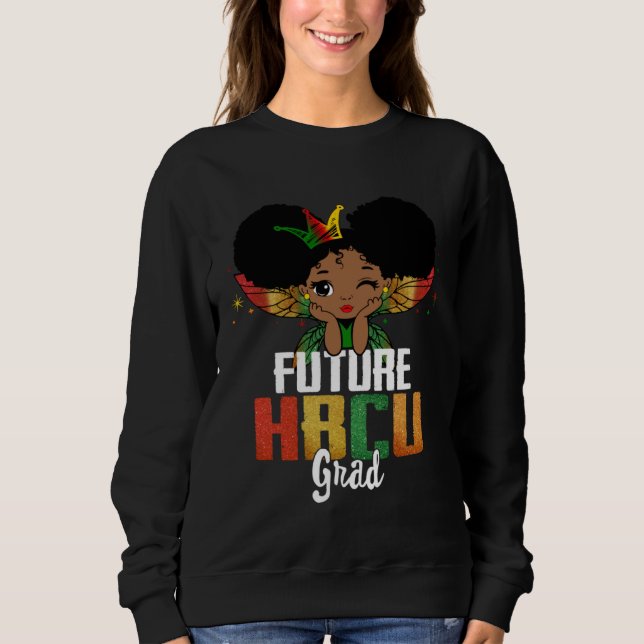 Sudadera Future HBCU Grad Afro African Black Girls Kid Futu (Anverso)