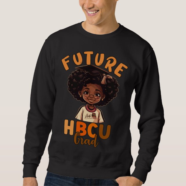 Sudadera Future HBCU Graduate Afro Black College Graduation (Anverso)