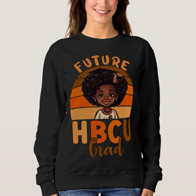 Sudadera Future HBCU Graduate Afro Black College Graduation (Anverso)