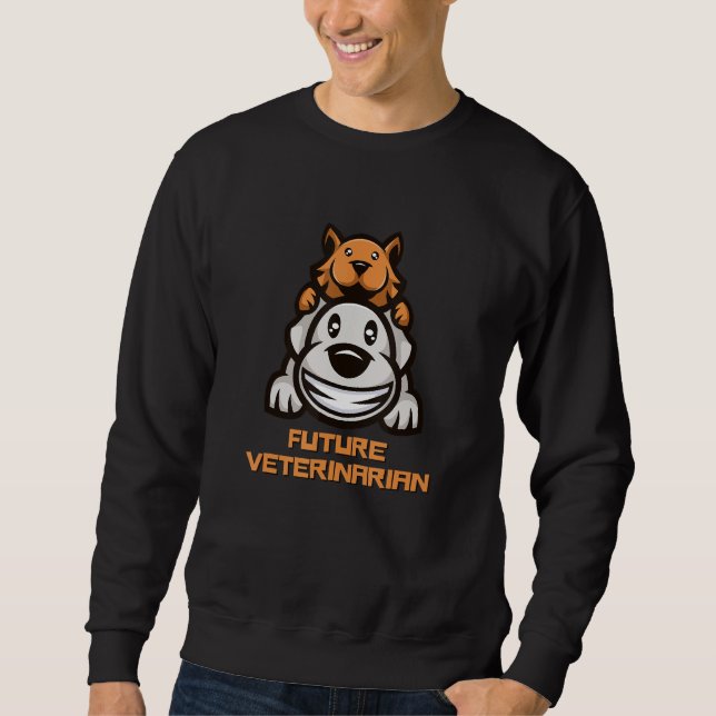 Sudadera Future Veterinarian  Fun Vet Student 2 (Anverso)
