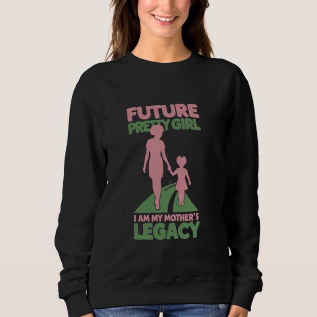 Sudadera Futuro Chica Primer Black Sorority 08 (Anverso)