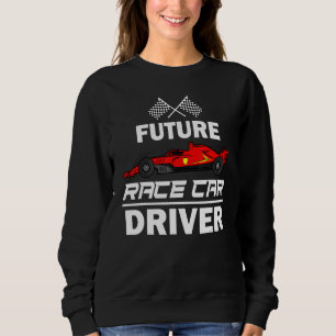 Sudadera Futuro Conductor De Coches De Carrera Para Niños C
