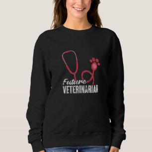 Sudadera Futuro estudiante veterinario Stethoscope Distre
