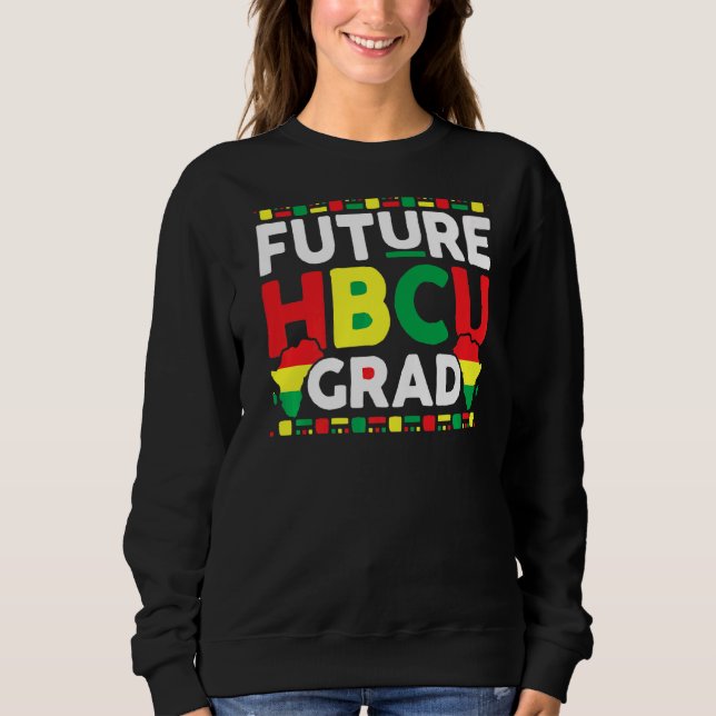 Sudadera Futuro Hbcu Grado Historia Black College Hombres M (Anverso)